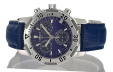 Relógio de pulso masculino vintage TISSOT 1853 PRS200 cronógrafo azul duplo P362/462 comprar usado  Enviando para Brazil