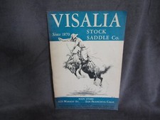 1940 Visalia Stock Saddle Co Catalog #32 Ed Borein Cover - Levis Stetson ch602 comprar usado  Enviando para Brazil