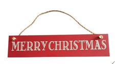 Merry christmas wooden for sale  RUGELEY