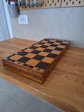 Scacchiera legno antica usato  Vetto