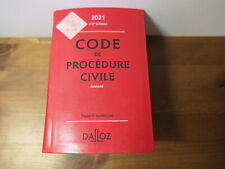 Code procedure civile d'occasion  Sucy-en-Brie