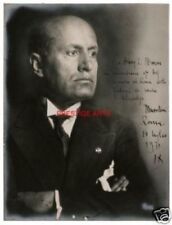 Benito mussolini signed usato  Spedire a Italy
