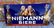 Emailschild niemann biere gebraucht kaufen  Fockbek