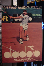 Cartolina bjorn borg usato  Torino