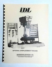 Idl optional tooling for sale  Meyersdale