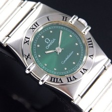 RELÓGIO FEMININO VINTAGE OMEGA CONSTELLATION QUARTZO MOSTRADOR ESMERALDA comprar usado  Enviando para Brazil