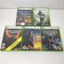 5x Jogos Microsoft Xbox 360 - Halo, Call of Duty, Gears of War (D1) W#939 comprar usado  Enviando para Brazil