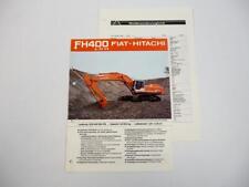 Prospekt Fiat Hitachi FH400 LCH 285 PS Bagger 1990 comprar usado  Enviando para Brazil