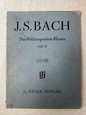 Bach das wohltemperierte d'occasion  Expédié en Belgium