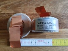 Kupferfolienspule 68mh 18mm gebraucht kaufen  Böhlen