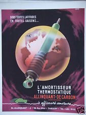 1952 press advertisement d'occasion  Expédié en Belgium