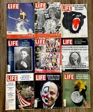 Vintage life magazines for sale  Chesterfield