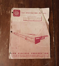 Vintage sun service for sale  Eagle Grove