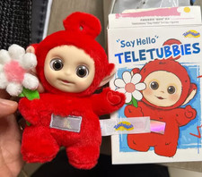 Autentyczne figurki z serii teletubisów "say hello" - Po's Happy Flower na sprzedaż  Wysyłka do Poland