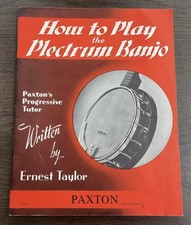 Play plectrum banjo for sale  SALISBURY