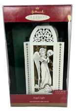Ornamento de Natal Hallmark anjo luz laser galeria lanterna feriados mãe presente, usado comprar usado  Enviando para Brazil