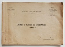 Carnet souche quittances d'occasion  Lyon VIII