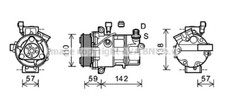 51820448 compresseur climatisa d'occasion  Fère-en-Tardenois