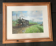 Framed steam train for sale  SOUTHAMPTON