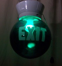 Antique exit glass for sale  Davenport