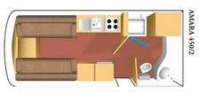 Coachman amara festival for sale  PONTEFRACT