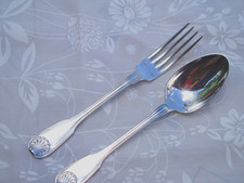 Solid silver cutlery d'occasion  Expédié en Belgium