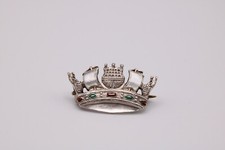 Silver naval enamel for sale  BATH