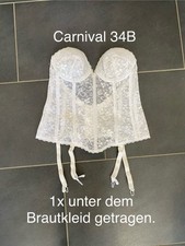 Weißes mieder carnival gebraucht kaufen  Bohmte