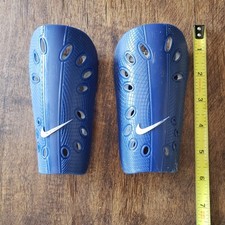 Nike Blue J Shin Guards futebol tamanho XS extra pequeno SP0040419 adulto minúsculo, usado comprar usado  Enviando para Brazil