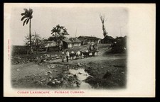 Cartão postal antigo UDB PAISAGEM CUBANA – PAISAGEM CUBANA, CUBA início dos anos 1900, usado comprar usado  Enviando para Brazil