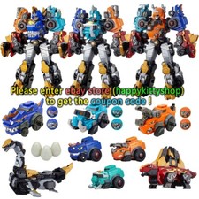 Usado, Conjunto de 8 bonecos Dino Core Ultra D-Sabre Mammoth Cerato Tri PLESIO Robô Dimetrodon comprar usado  Enviando para Brazil