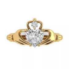 Heart white diamond for sale  FELTHAM