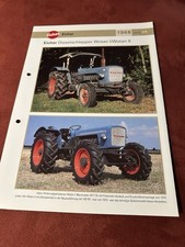 Eicher traktor dieselschlepper gebraucht kaufen  Rotenburg
