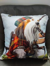 Bearded collie tartan for sale  ALLOA