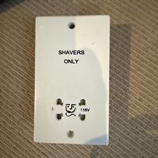 White shaver socket for sale  LONDON