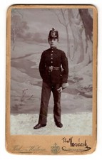 Foto/Photo CDV Portrait KUK Kadett / Soldat; Tschapka; Mähr. Weisskirchen comprar usado  Enviando para Brazil