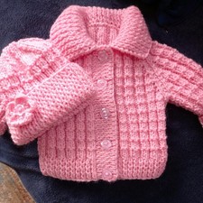 Hand knitted baby for sale  NUNEATON