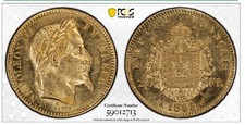 Francs 1863 napoleon d'occasion  Expédié en Belgium