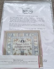 Alphabet birth sampler for sale  SPALDING