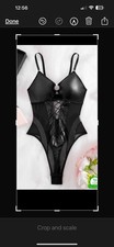 Size black bodysuit for sale  ARDGAY