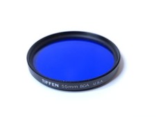 Tiffen 55mm blue for sale  Chester