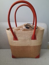 Bnwot handmade raffia for sale  BANBURY