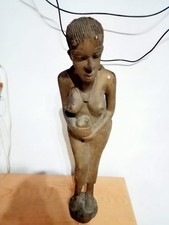Scultura africana legno usato  Catania