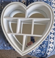 Mirrored heart shaped for sale  LYDNEY