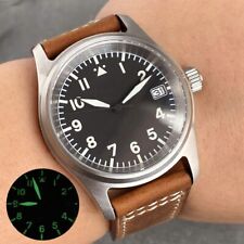 Relógio mecânico 36 mm NH35A 20ATM piloto masculino lume safira relogio 2024 comprar usado  Enviando para Brazil