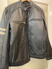 Motorcycle leather jacket for sale  WIDNES