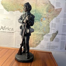 Escultura Positive Image Black Legends Norman Hughes 14” Black Union Soldier comprar usado  Enviando para Brazil