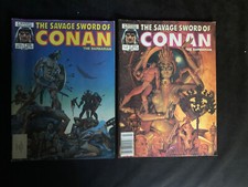 The Savage Sword Of Conan 114, 115 revistas ótimo estado!! RARO!! comprar usado The Savage Sword Of Conan 114, 115 revistas ótimo estado!! RARO!! comprar usado  Enviando para Brazil