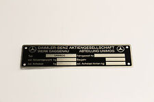Unimog typenschild u2010 gebraucht kaufen  Wuppertal