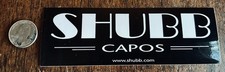 Adesivo Shubb Capo - Guitarra acústica Banjo Boutique Bluegrass Folk Celtic Rock comprar usado  Enviando para Brazil